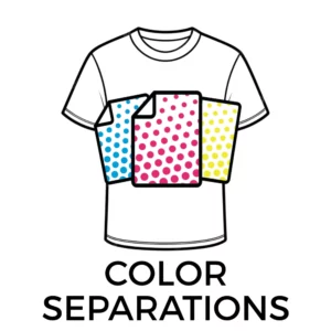 color separation screen printing