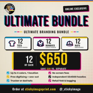 ULTIMATE BRANDING BUNDLE ONLINE EXCLUSIVE!